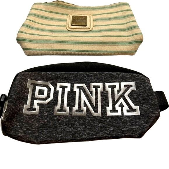 PINK Victoria's Secret Handbags - PINK & Mario Badescu Makeup Toiletry Bags